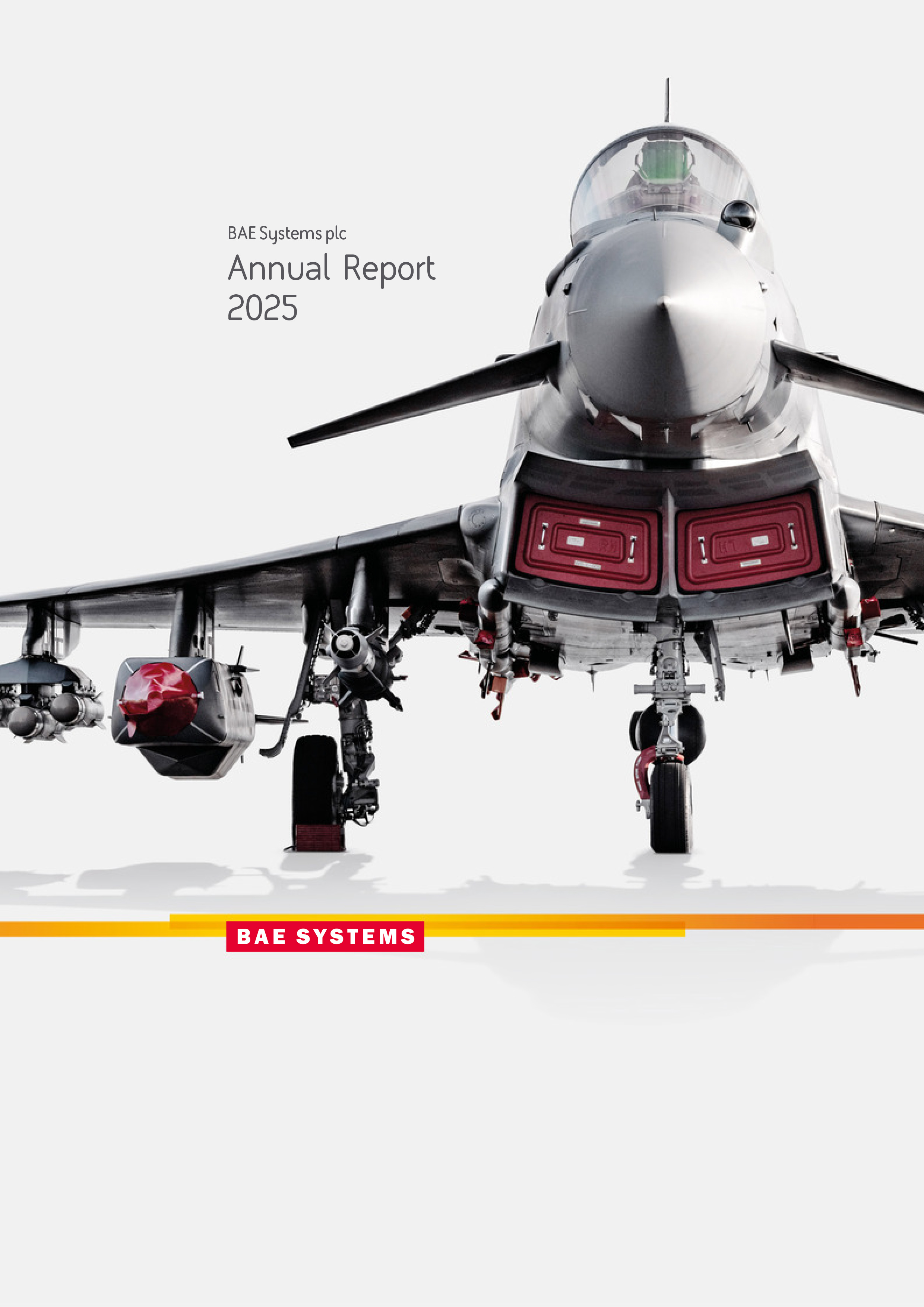 BAE Systems Annual Report 2025 front cover